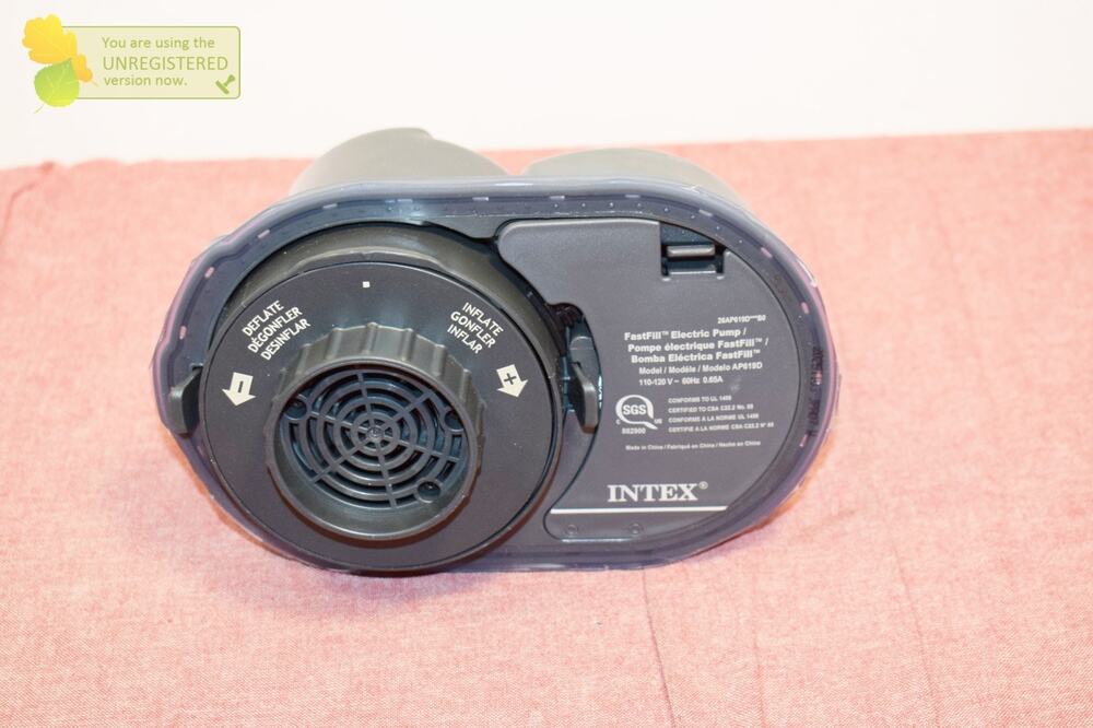 Intex Internal Air Mattress Fast Fill Electric Pump AP619D 110-120V